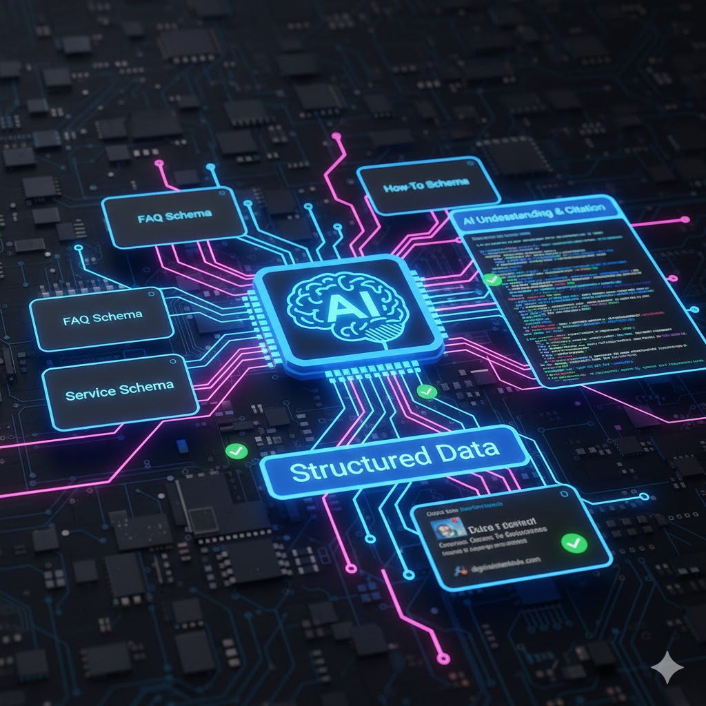 How to Rank for Google AI Overviews in 2026: The Ultimate GEO Guide Structured data and Schema for GEO optimization and AI understanding