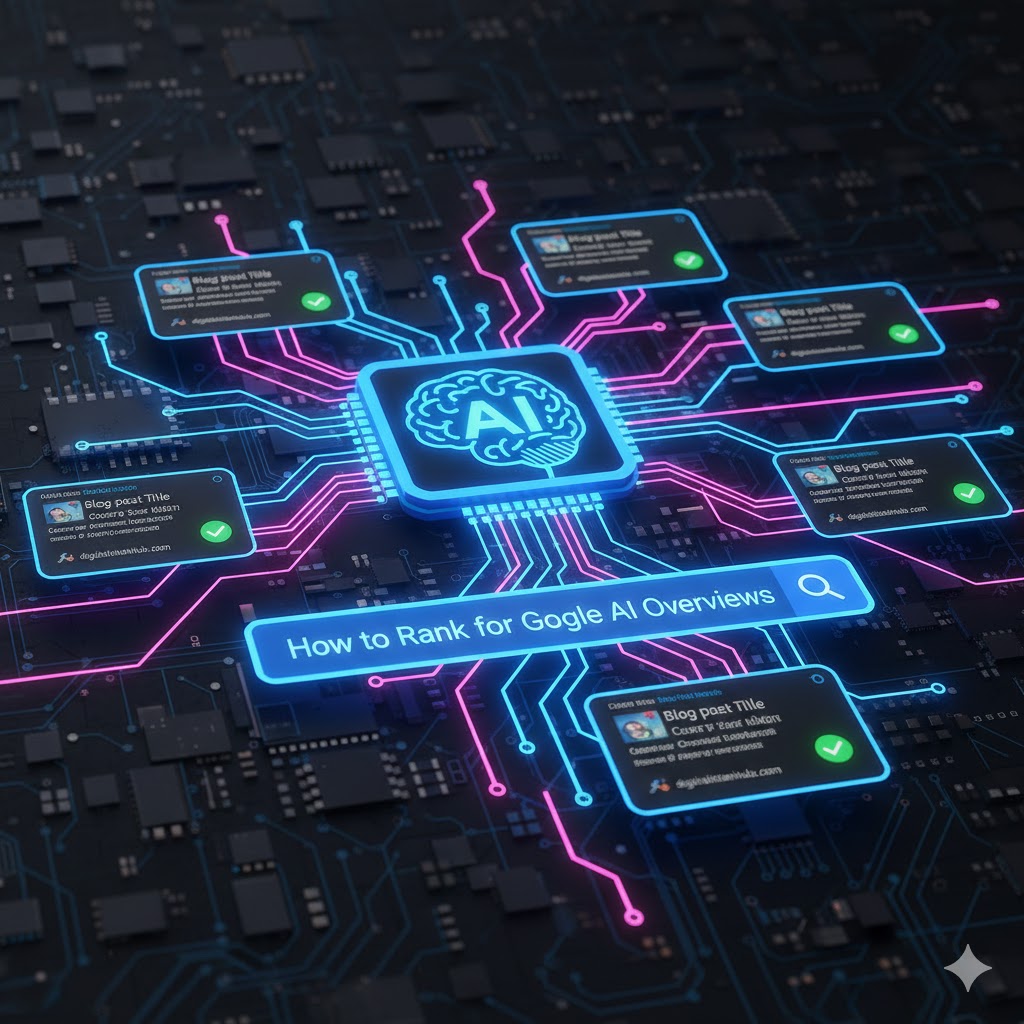 Google AI Overviews ranking strategy 2026 for Digital Vista Hub